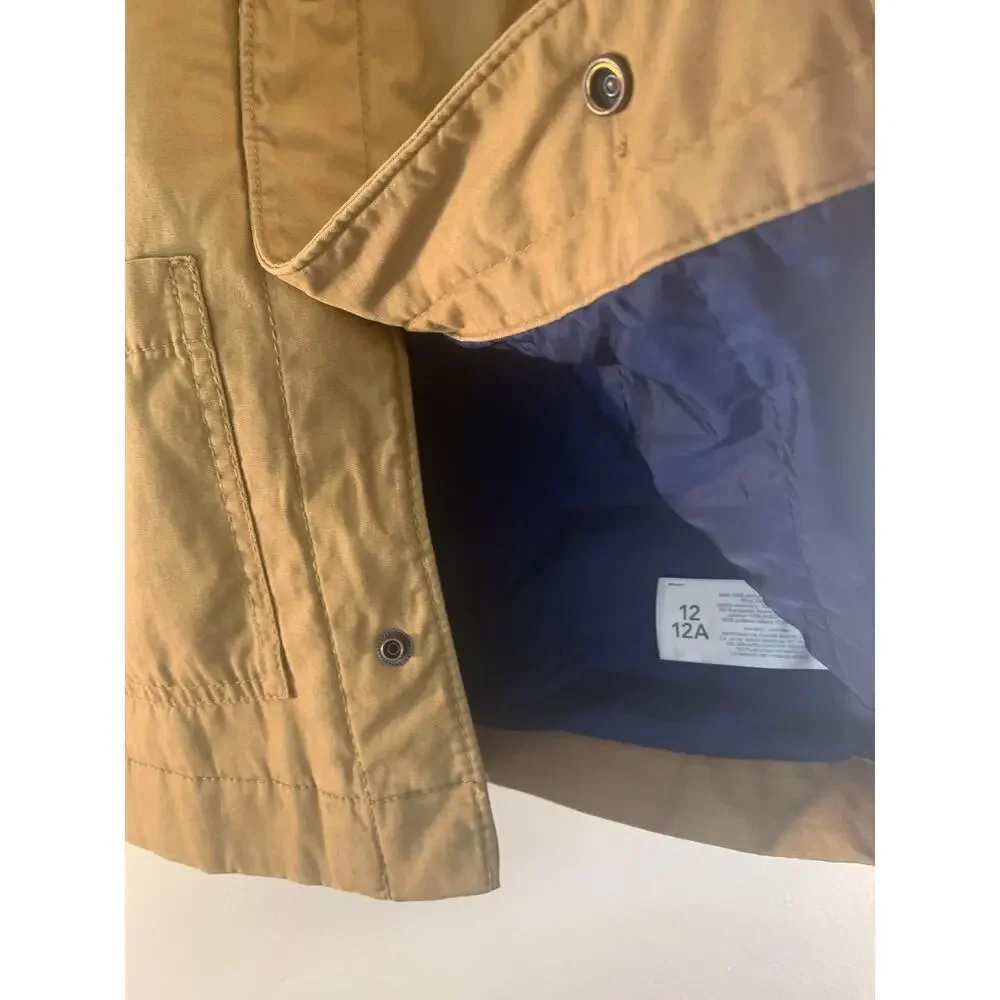 OLD NAVY Boy’s Snap Up Utility Jacket with Pockets / Size: 12